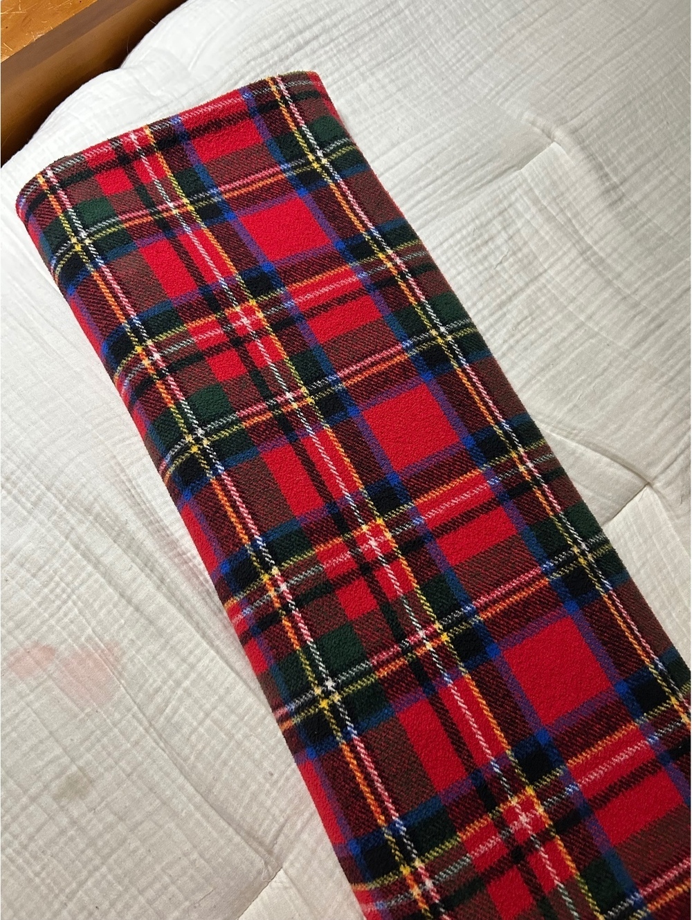 Roca Home Tartan Plaid King Throw Blanket